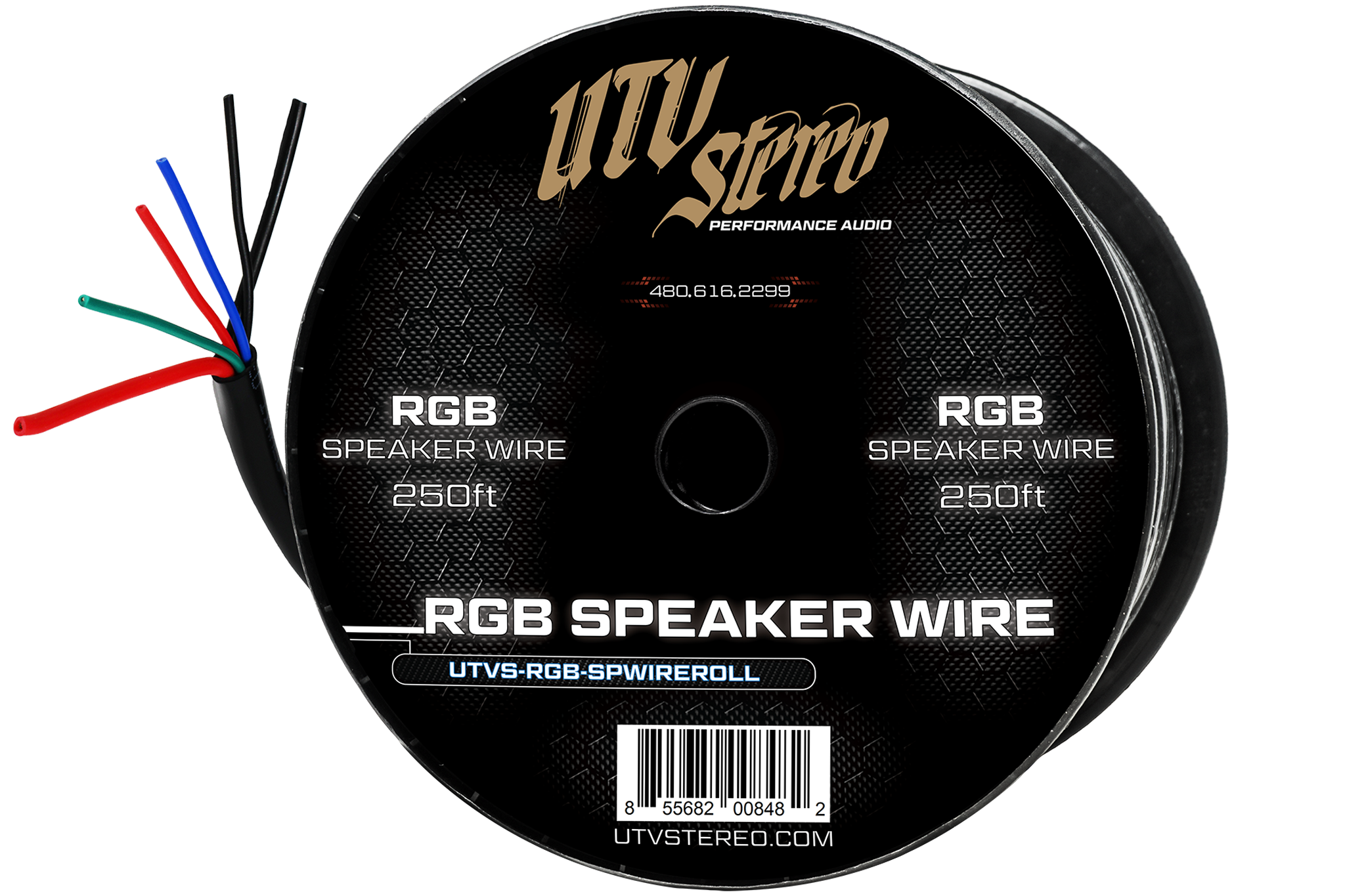 6 Conductor RGB Speaker Wire - 250&
