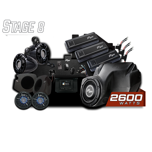 RZRĀ® Signature Series Stage 8 Stereo Kit | UTVS-RZR-S8-S