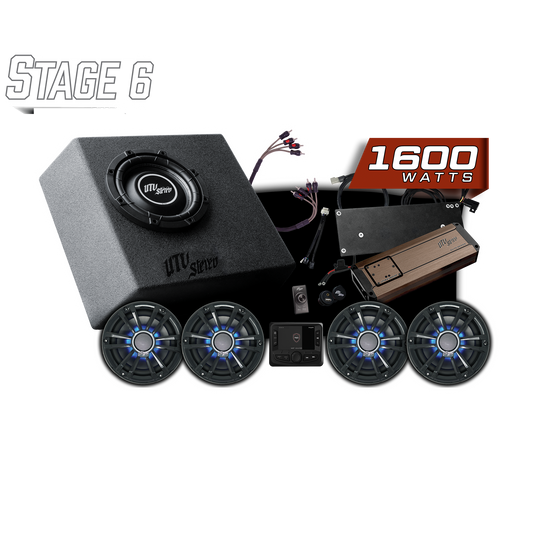 Speed UTV®  Elite Series Stage 6 Stereo Kit | UTVS-SPD-S6-E