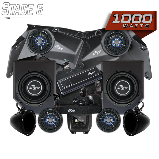 Can-Am® X3 Signature Series Stage 6 Stereo Kit | UTVS-X3-S6-S