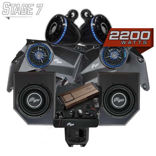 Can-Am® X3 Elite Series Stage 7 Stereo Kit | UTVS-X3-S7-E