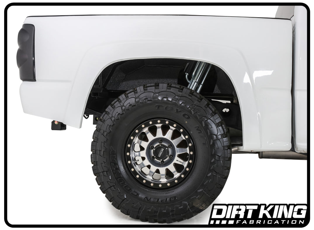 Over-sized Rear Wheel Wells