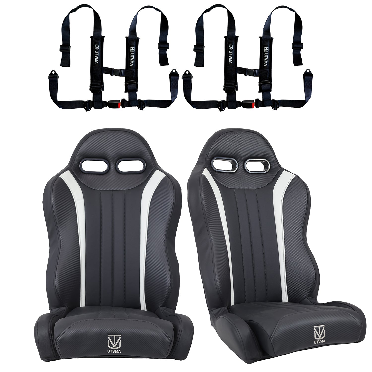 "Weekender" Series Pair of Front Suspension Bucket Seats Maverick R 2 or 4 Seater (2024+)