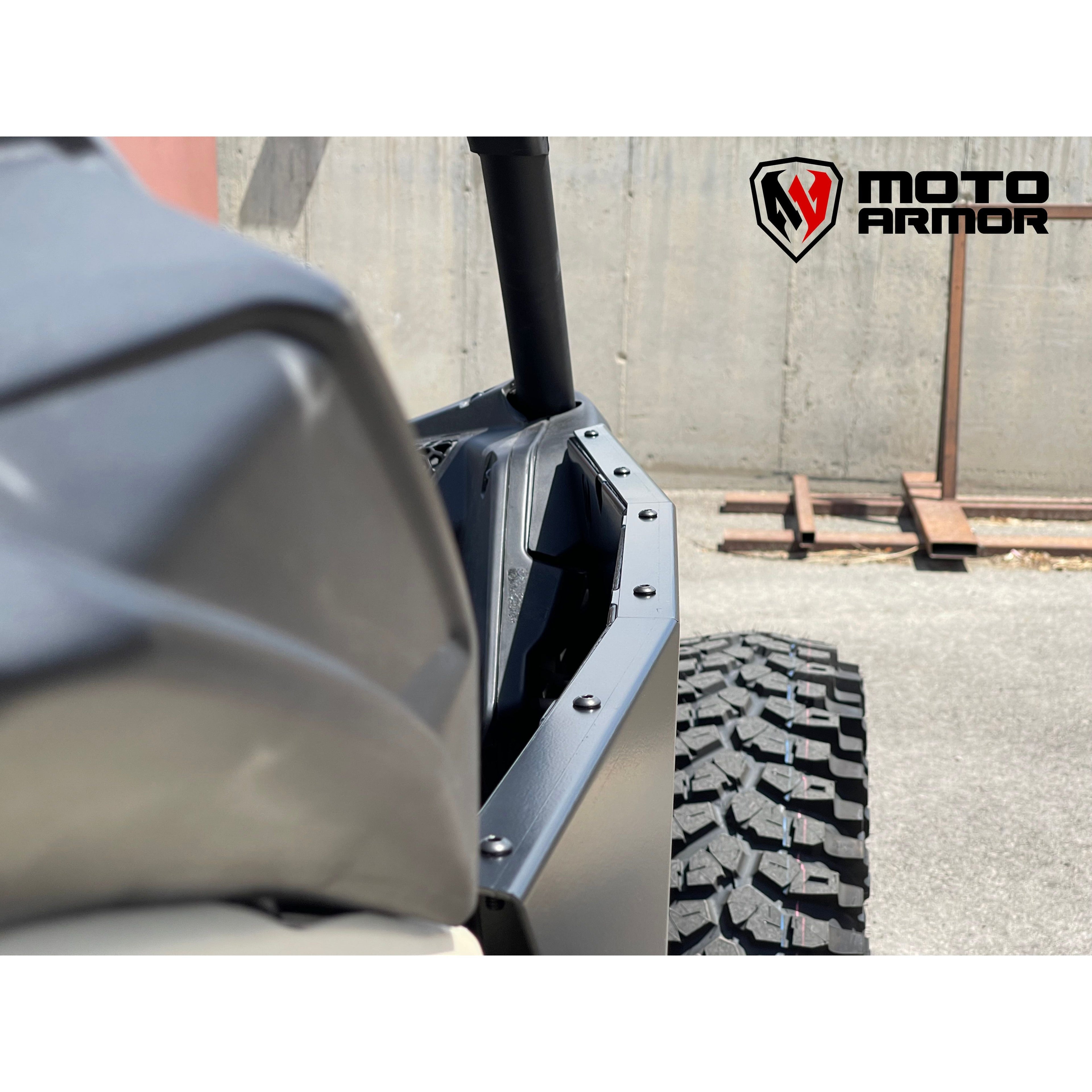 Moto Armor - 2017-2025 Can-am X3 Aluminum Doors (2 seat)