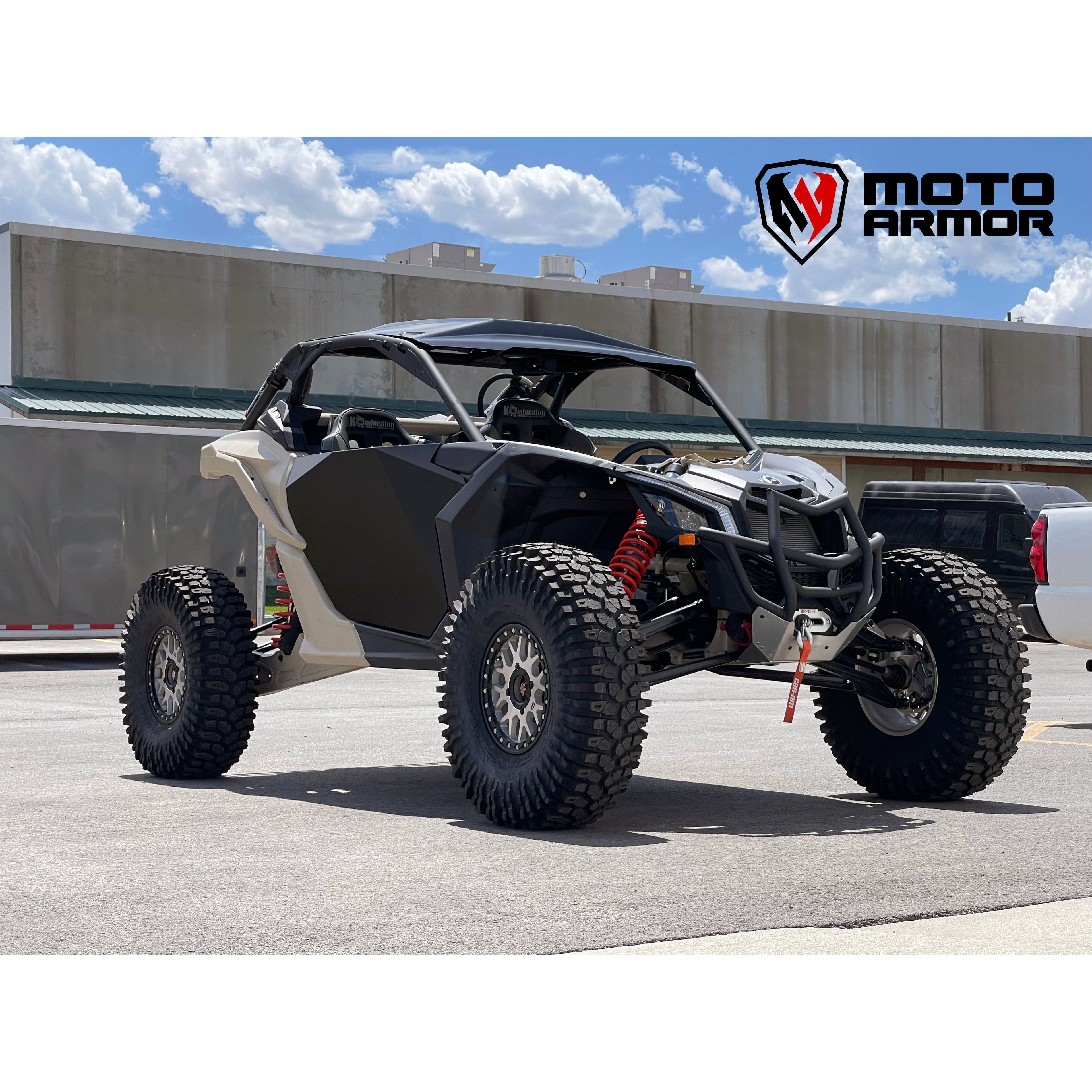 Moto Armor - 2017-2025 Can-am X3 Aluminum Doors (2 seat)