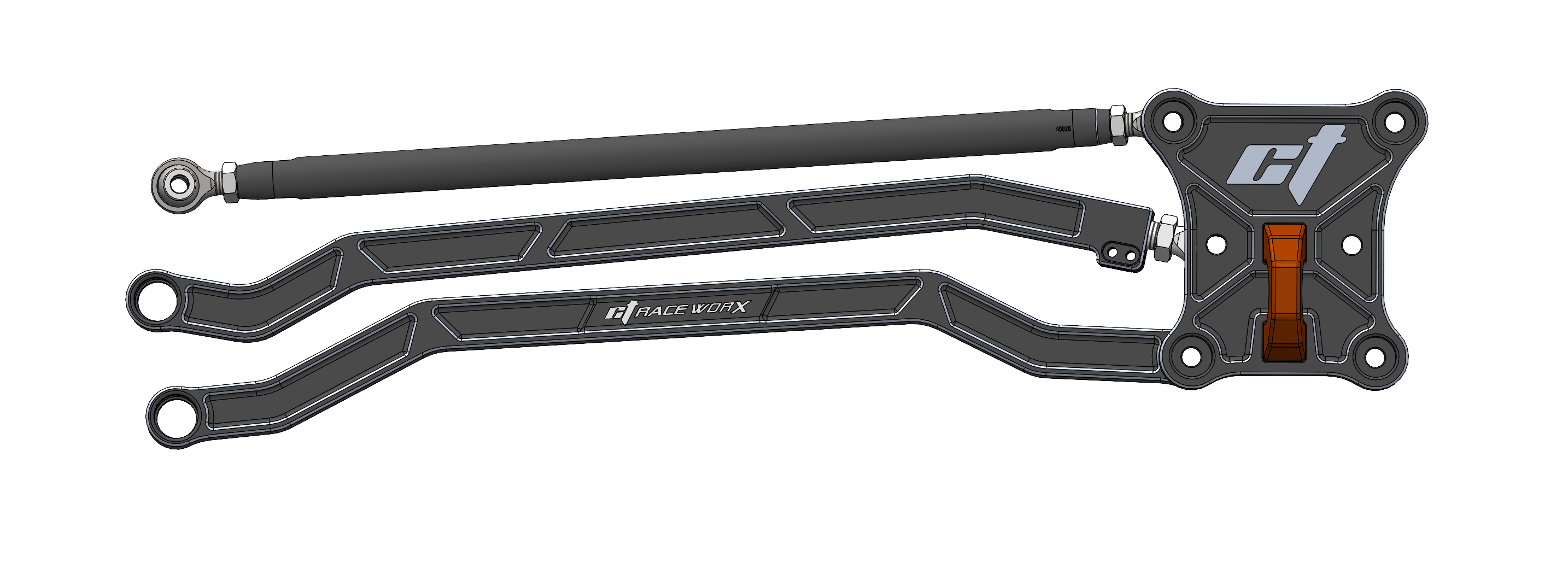 Maverick X3 72" Tier 1 High Clearance Radius Rods