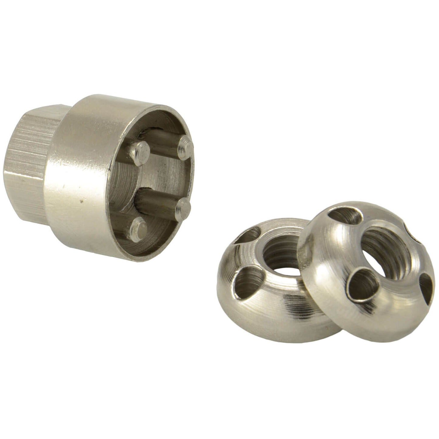Anti-Theft Locking Nut M10 2PCS 1 Tool