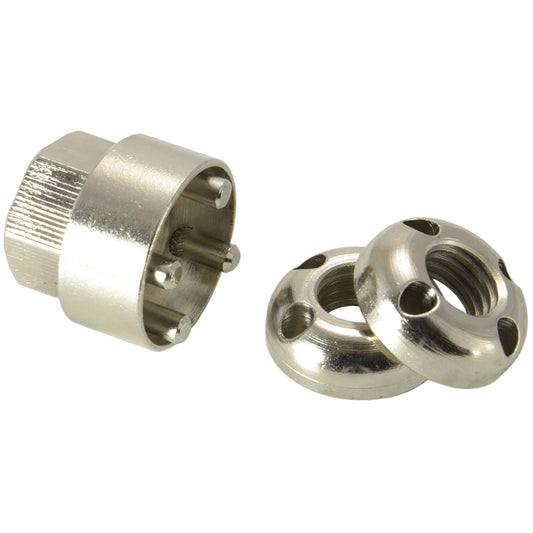 Anti-Theft Locking Nut M12 2PCS 1 Tool