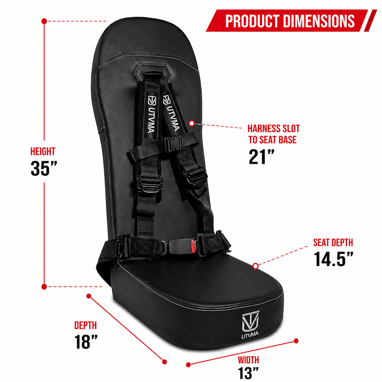 General 4 Rear Bump Seat w Console Delete Kit (2016+)
