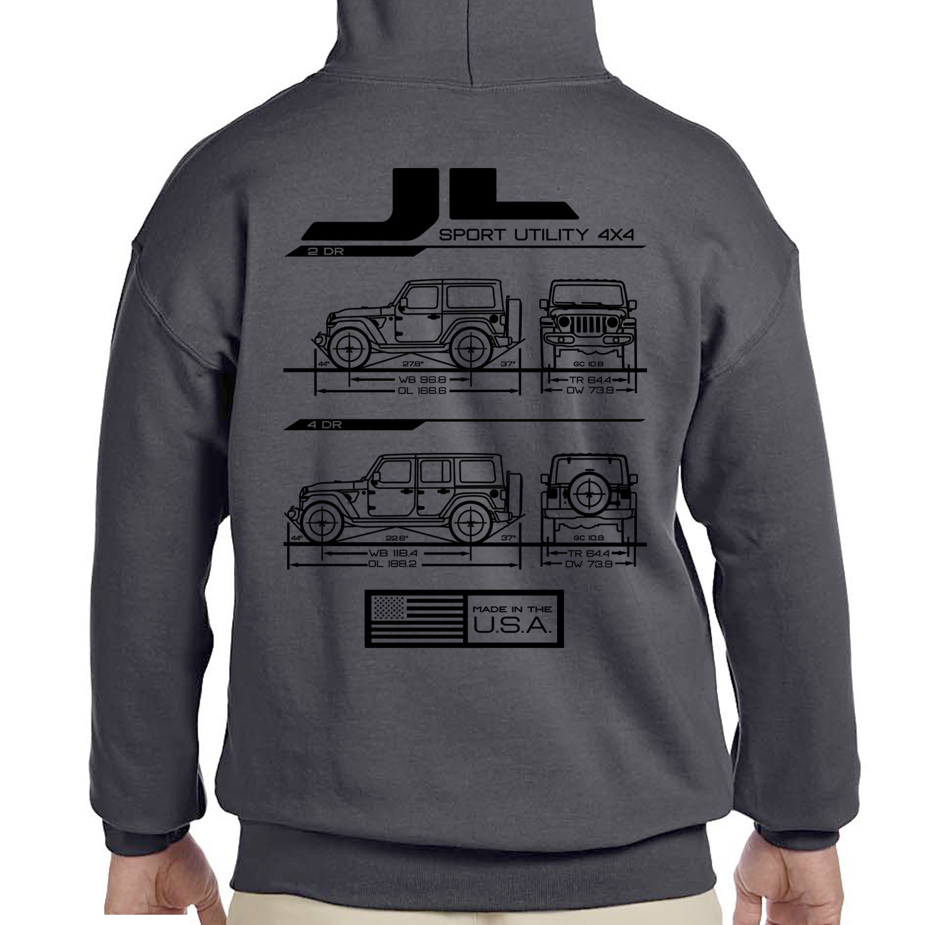 JL Blueprint Pullover Hoodie