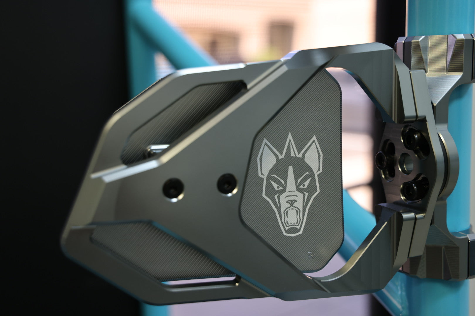 Cuero Race UTV Side Mirror Titanium