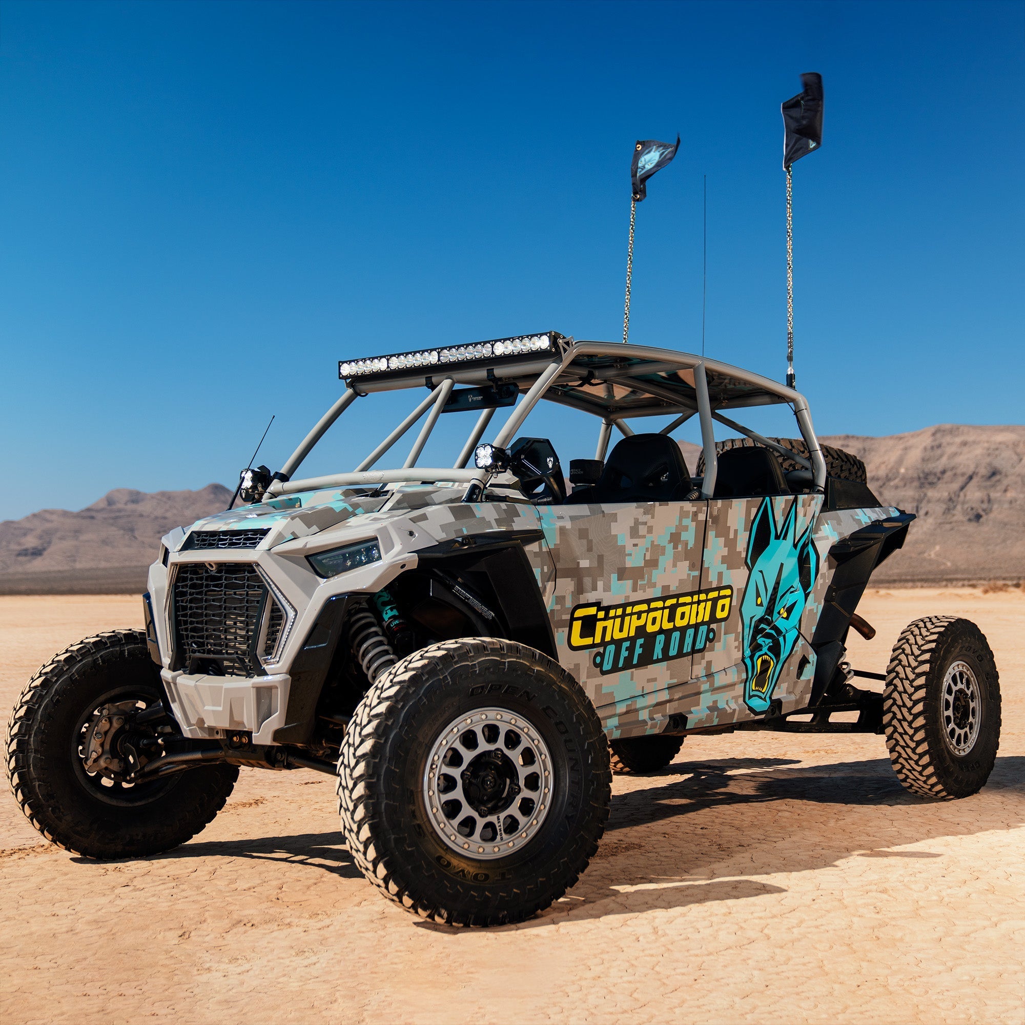 Cuero Pro Mirror Light Combo in Black