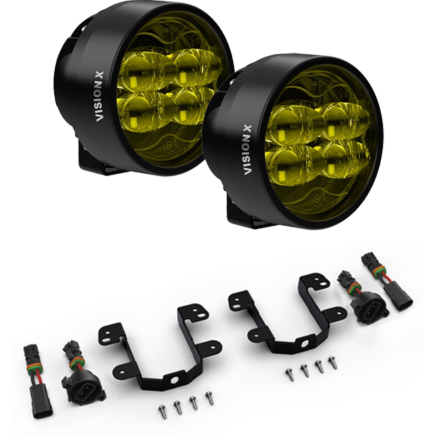 CR-Series Performance LED Fog Light Upgrade Kit - Jeep Wrangler JK, JL & Gladiator JT