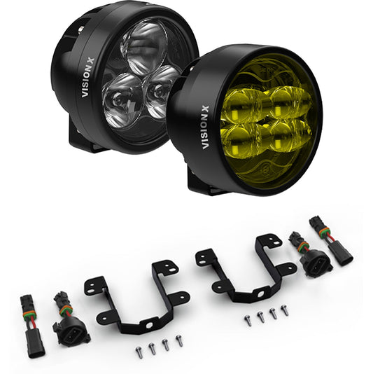CR-Series Performance LED Fog Light Upgrade Kit - Jeep Wrangler JK, JL & Gladiator JT