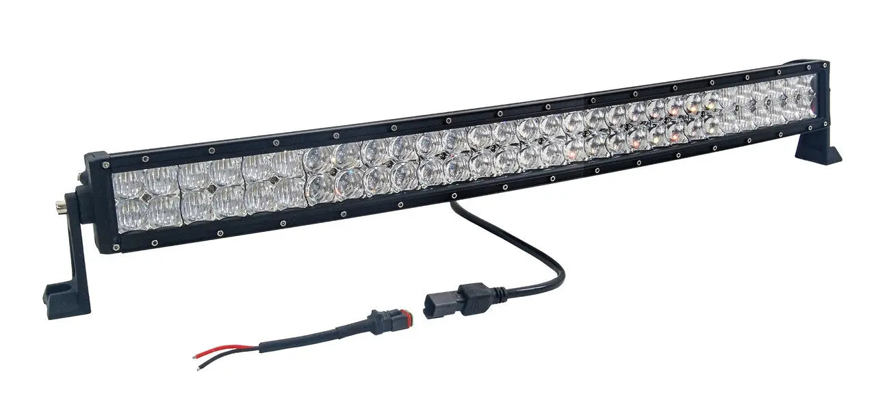 Curved 30" Sport Double Row LED Light Bar - safesled