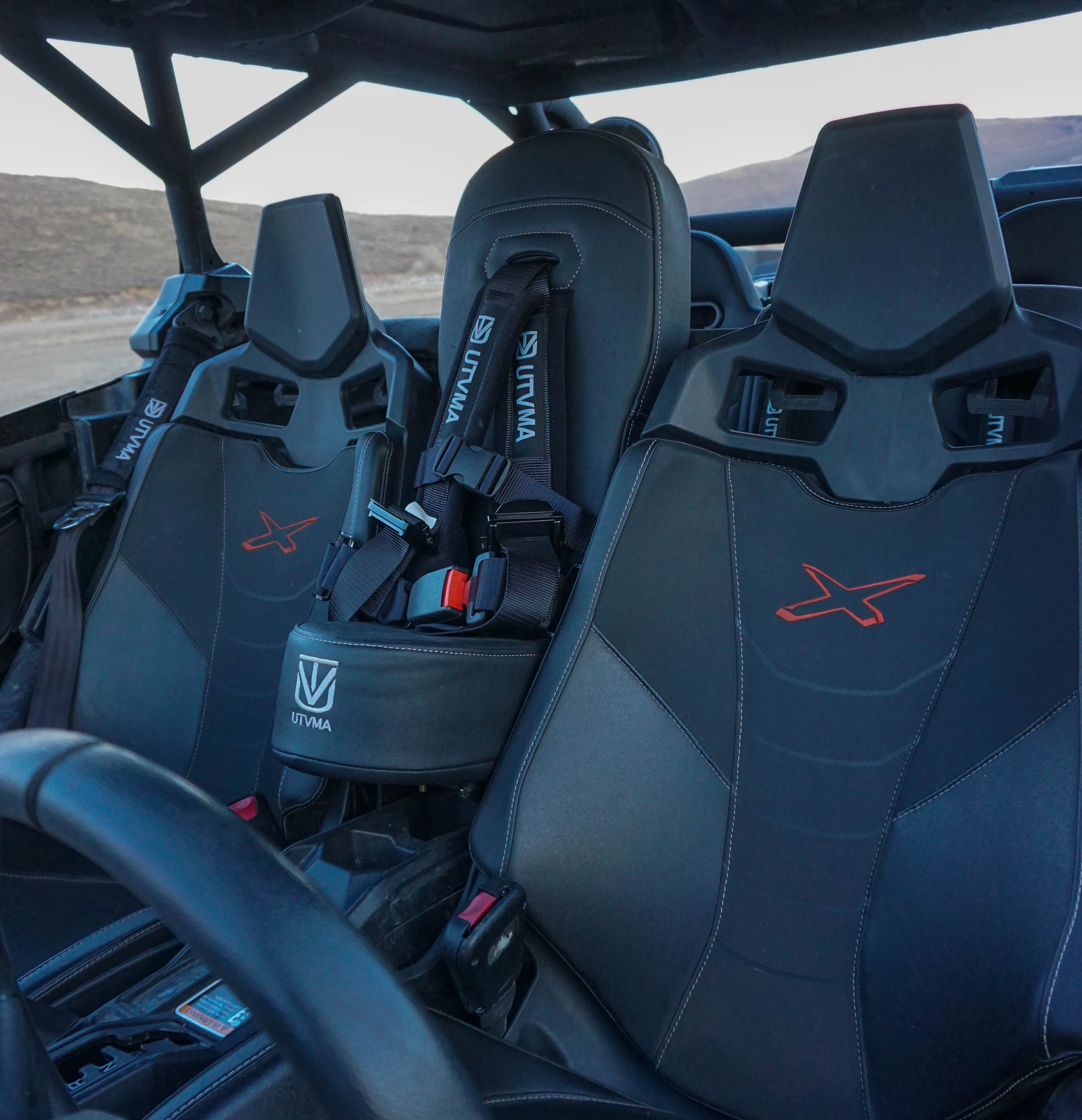 Maverick X3 and X3 Max Front/Rear Bump Seat (2017+)