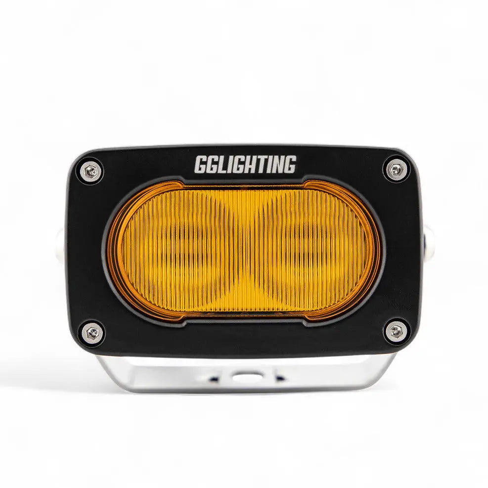 GP10 Flood Offroad LED Pod Amber - safesled