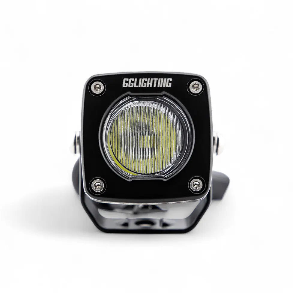 GP5 Single LED Pod Light Amber + Free Clear Lens - safesled
