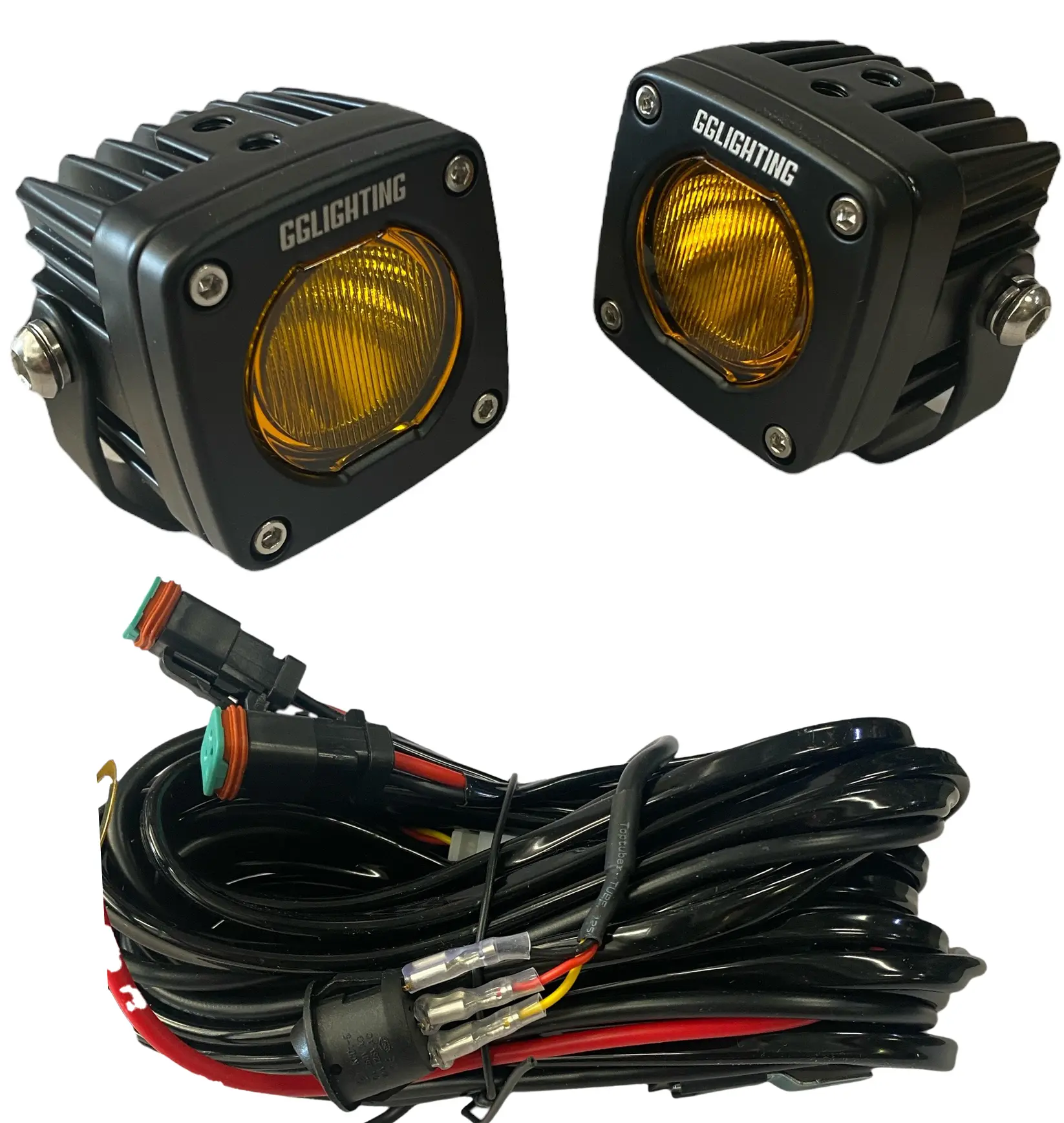 GP5 Offroad LED Pod Bundle With Free Wiring Harness - safesled