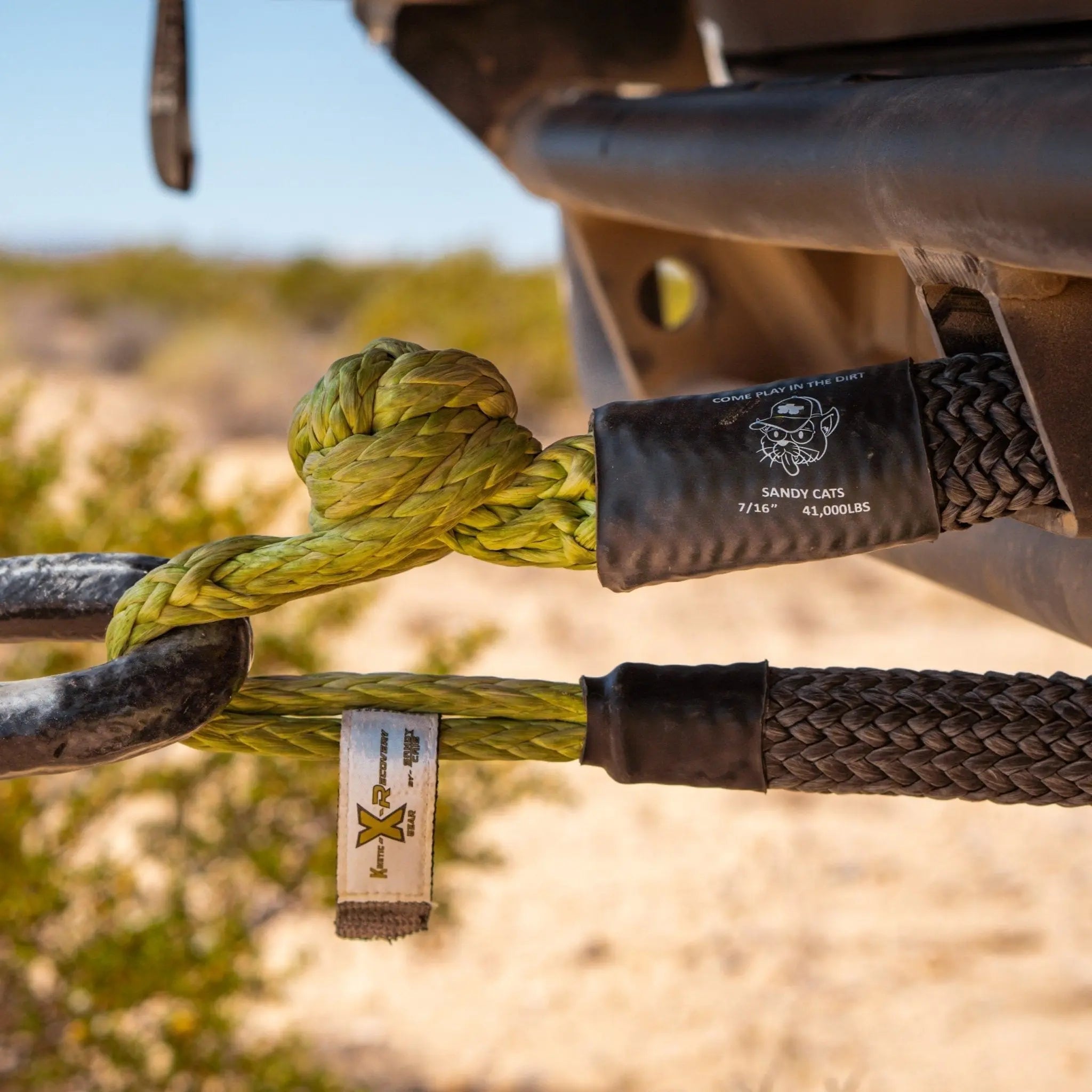 Hitch Hero Soft Shackle SandyCats