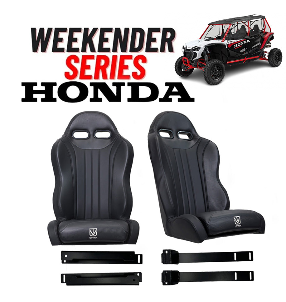 "Weekender" Series Pair of Front Suspension Bucket Seats Honda Talon 4 Only (2019-2024)