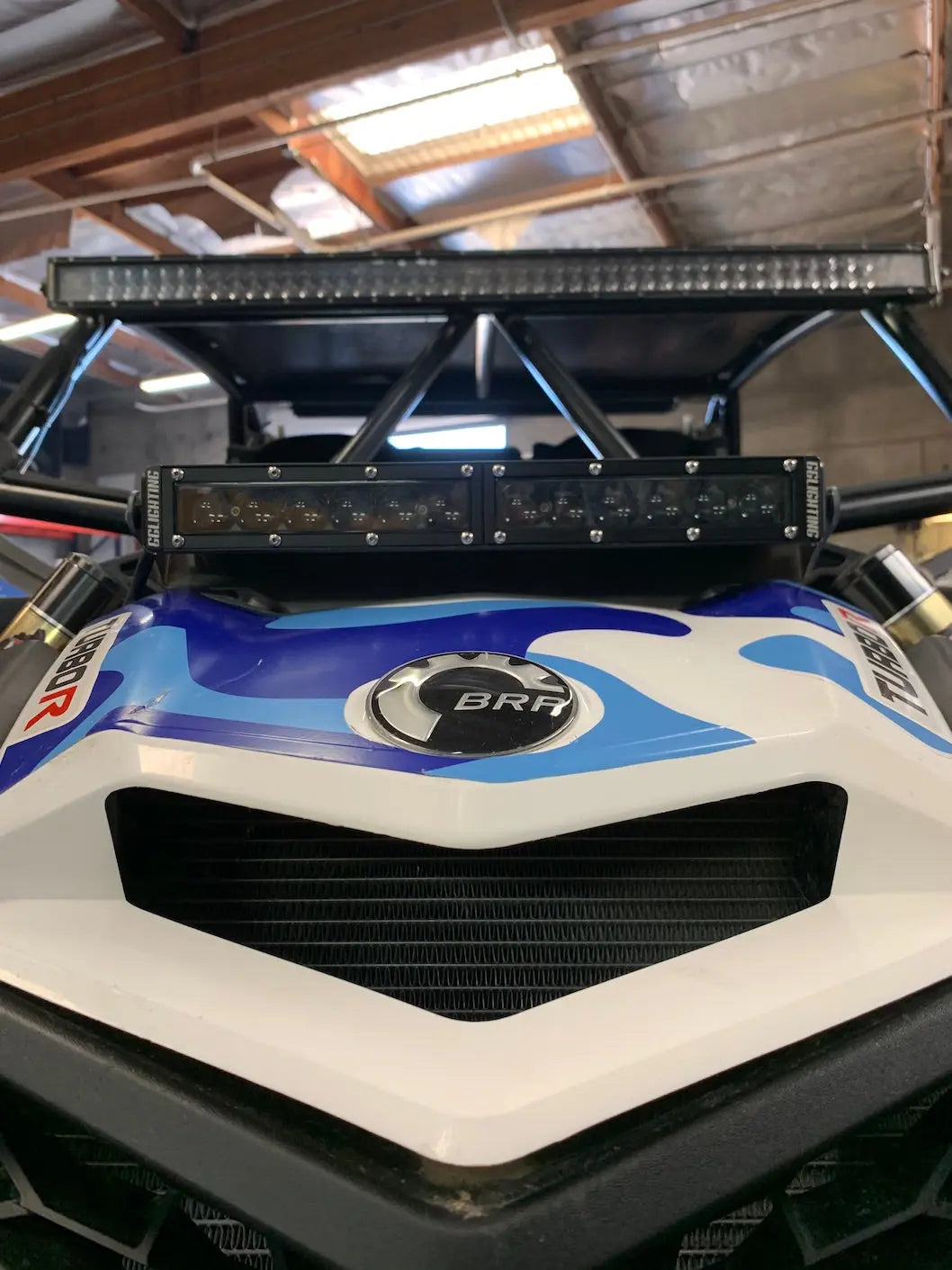 Can-Am X3 12” LED Bar Shock Tower Mount Made In USA - safesled