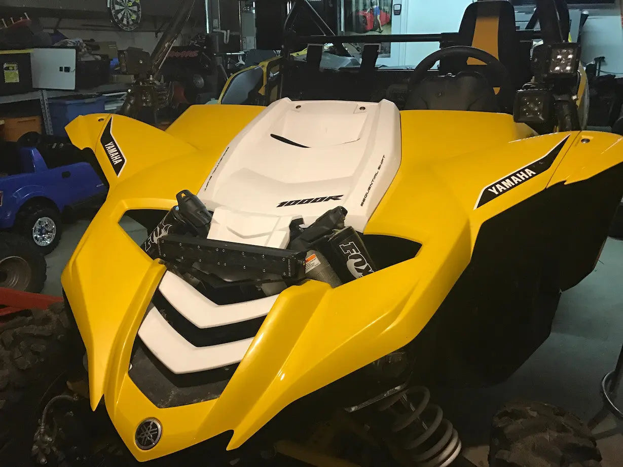 Yamaha YXZ 1000r 12" Single Row LED Bar Shock Mount GGLighting