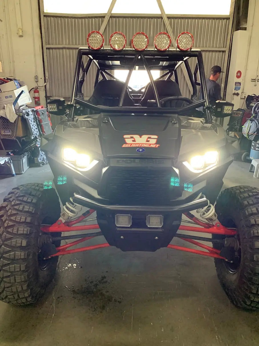 2014+ RZR XP1000 Headlight Pod Conversion Headlight Mounts GGLighting