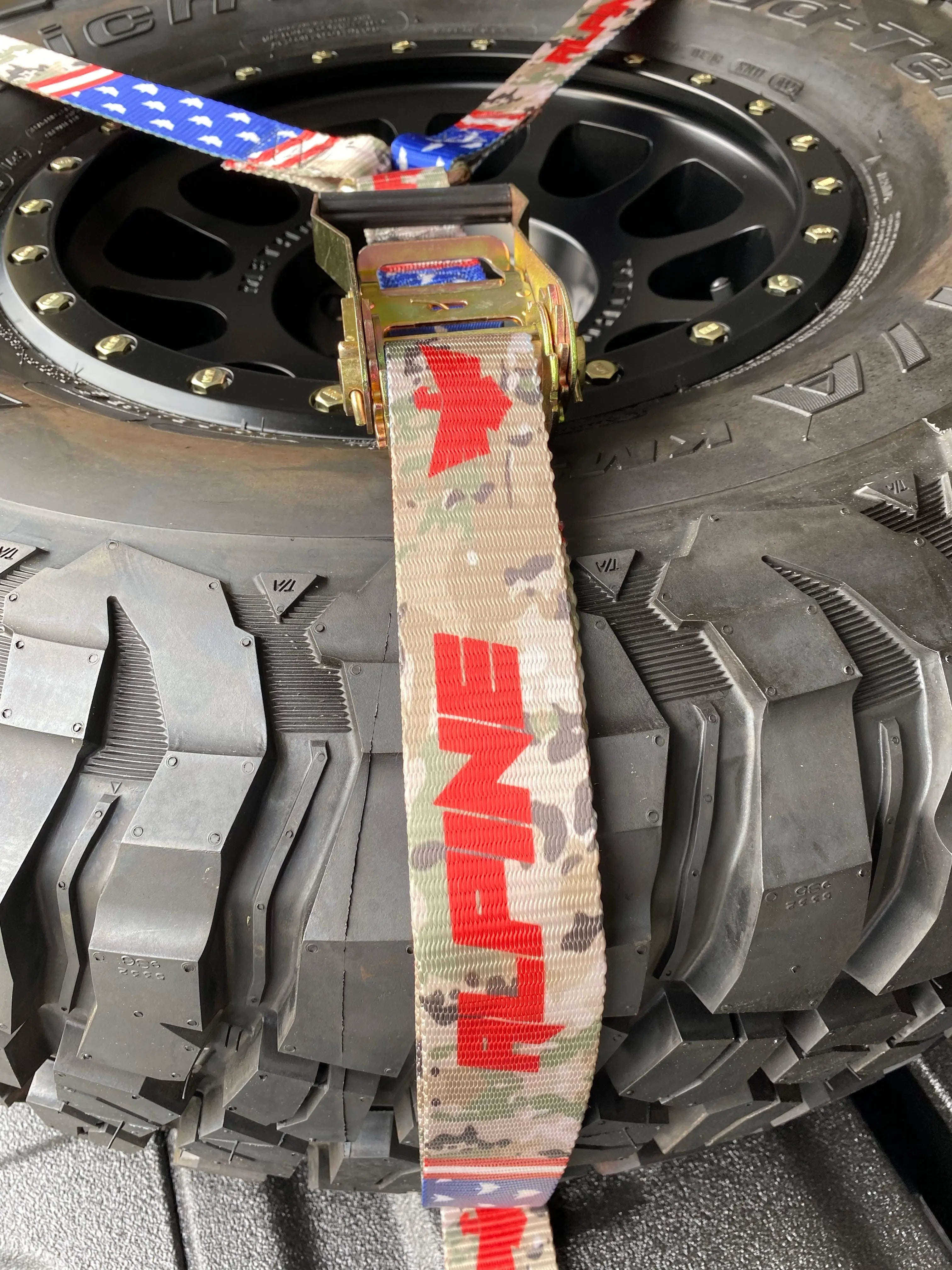 2" Stars and Camo Y Strap Alpine Offroad