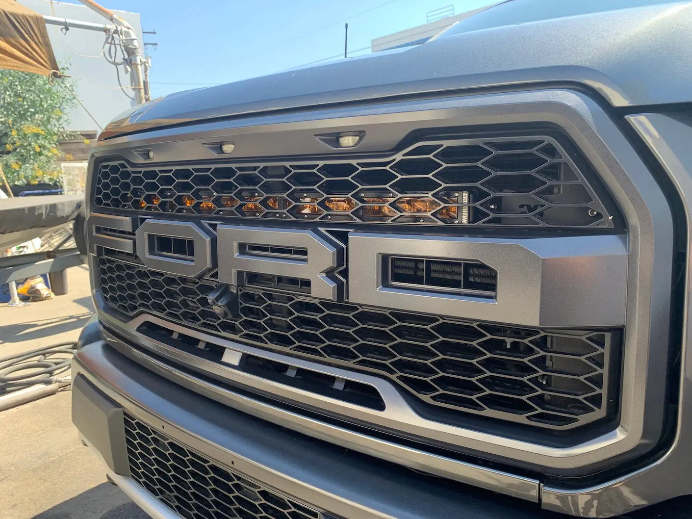 2nd Generation Ford Raptor 30” Behind The Grill Mounts - safesled