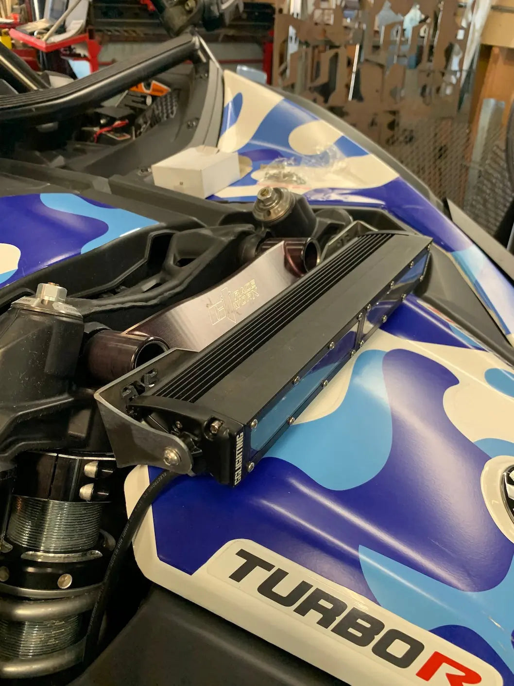 Can-Am X3 12” LED Bar Shock Tower Mount Made In USA - safesled