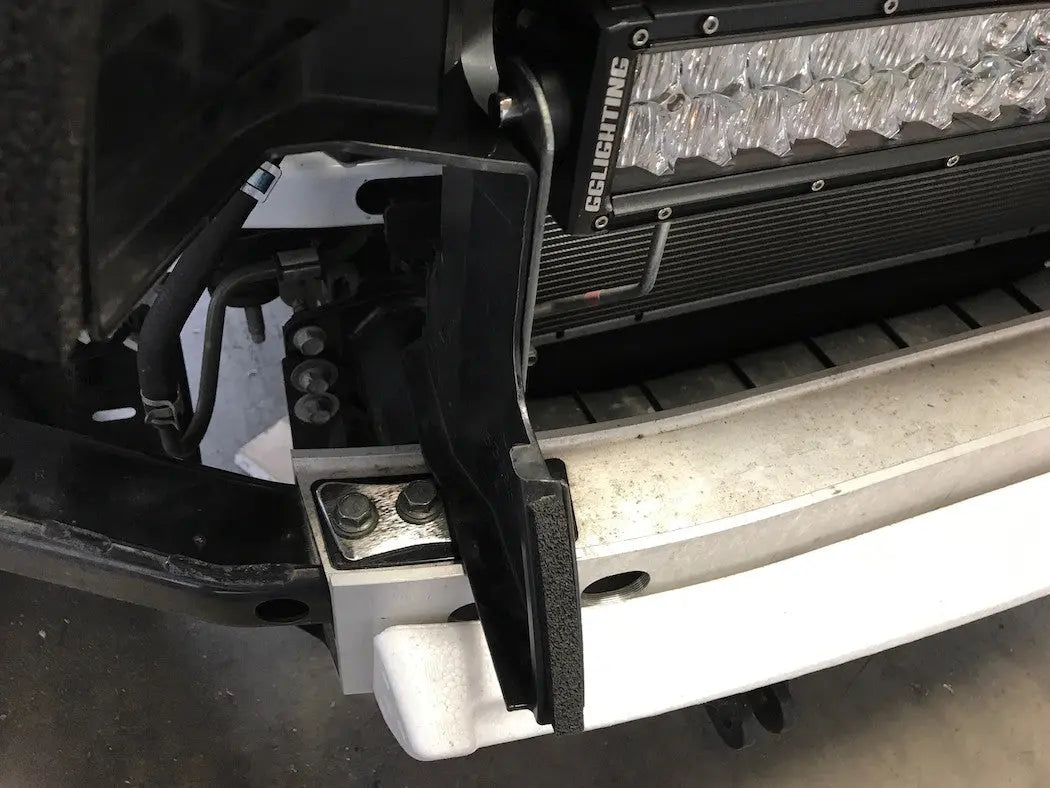 2009 + Toyota 4runner Behind The Grill 30" LED Bar Mounts - safesled