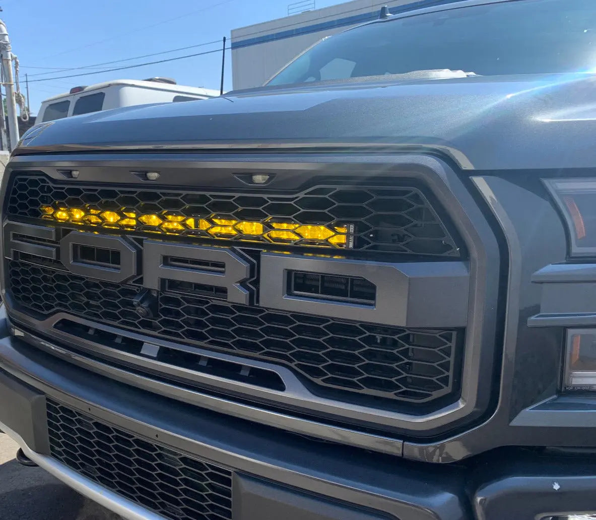 2nd Generation Ford Raptor 30” Behind The Grill Mounts - safesled