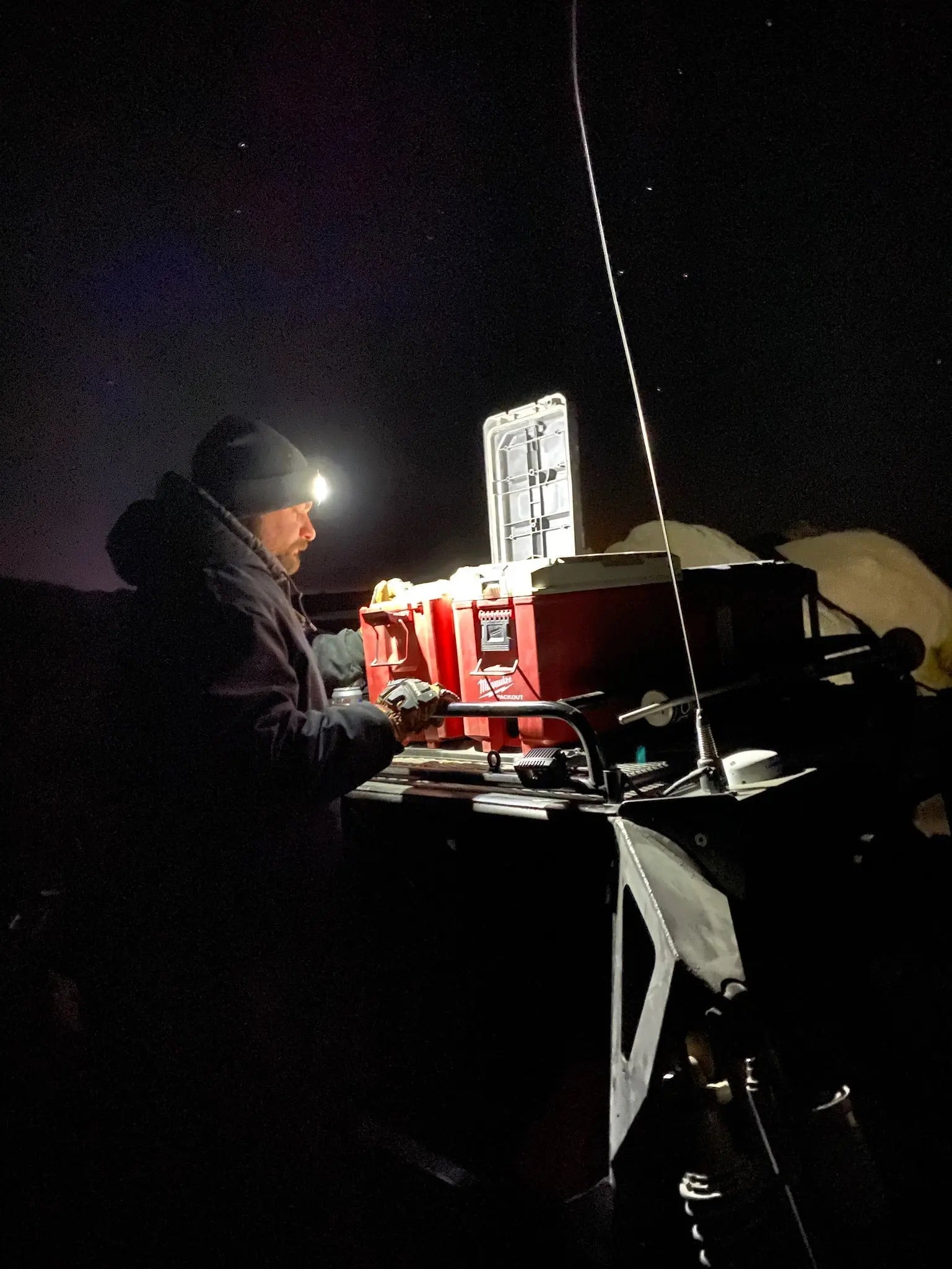 GG Beanie With Built In LED Light - safesled
