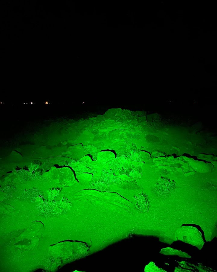 Green / White Dual Color Off Road LED Pod