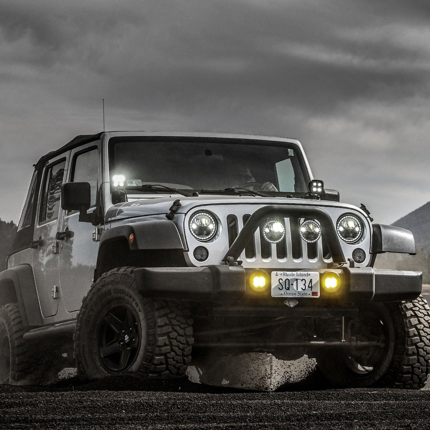 CR-Series Performance LED Fog Light Upgrade Kit - Jeep Wrangler JK, JL & Gladiator JT
