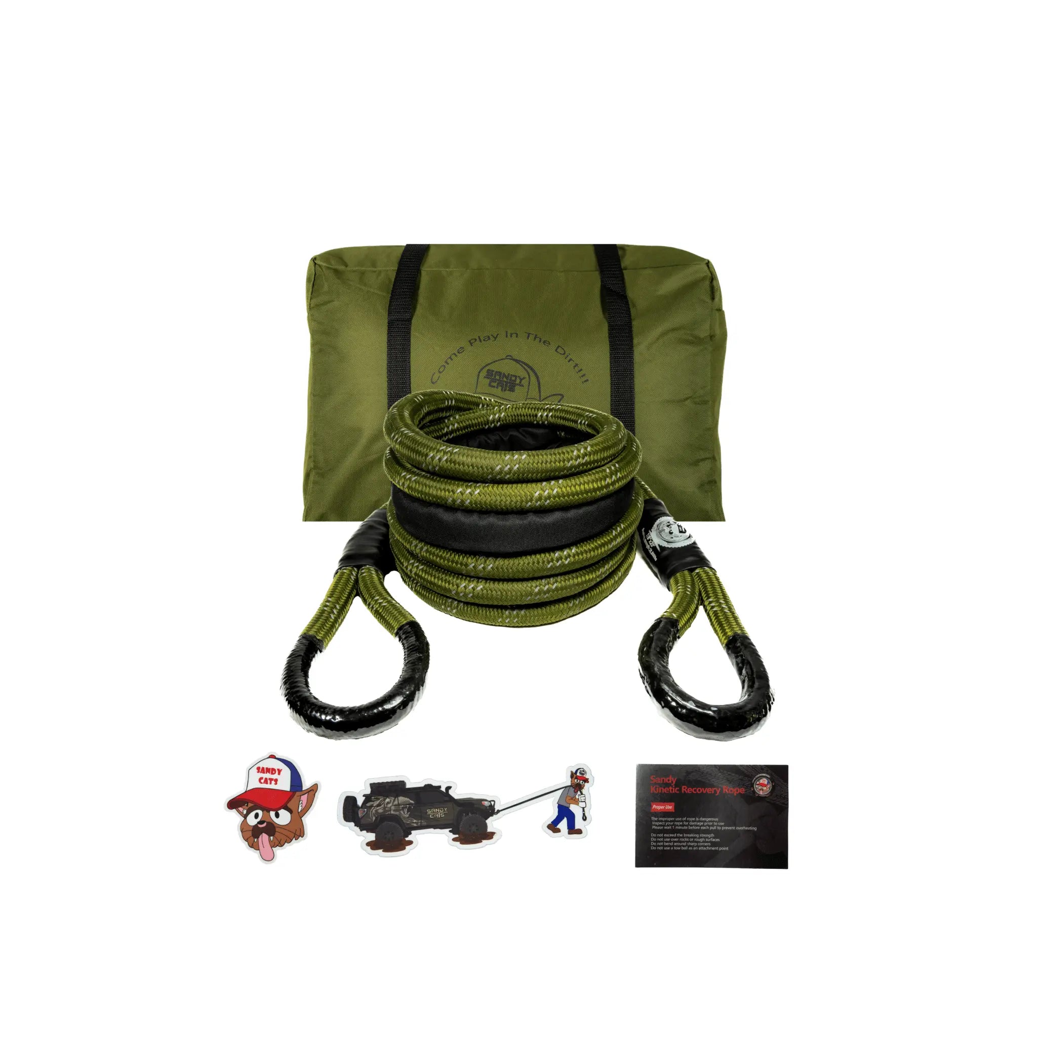 Kinetic-X Recovery Rope SandyCats