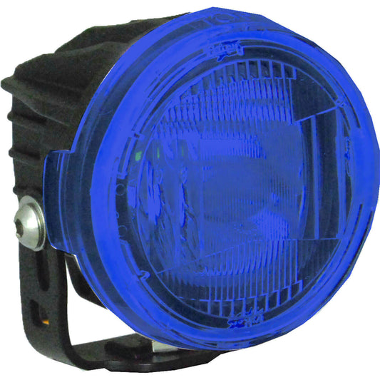 3.7" CG2 Mini Cannon / Optimus Round Blue PCV Cover, Single