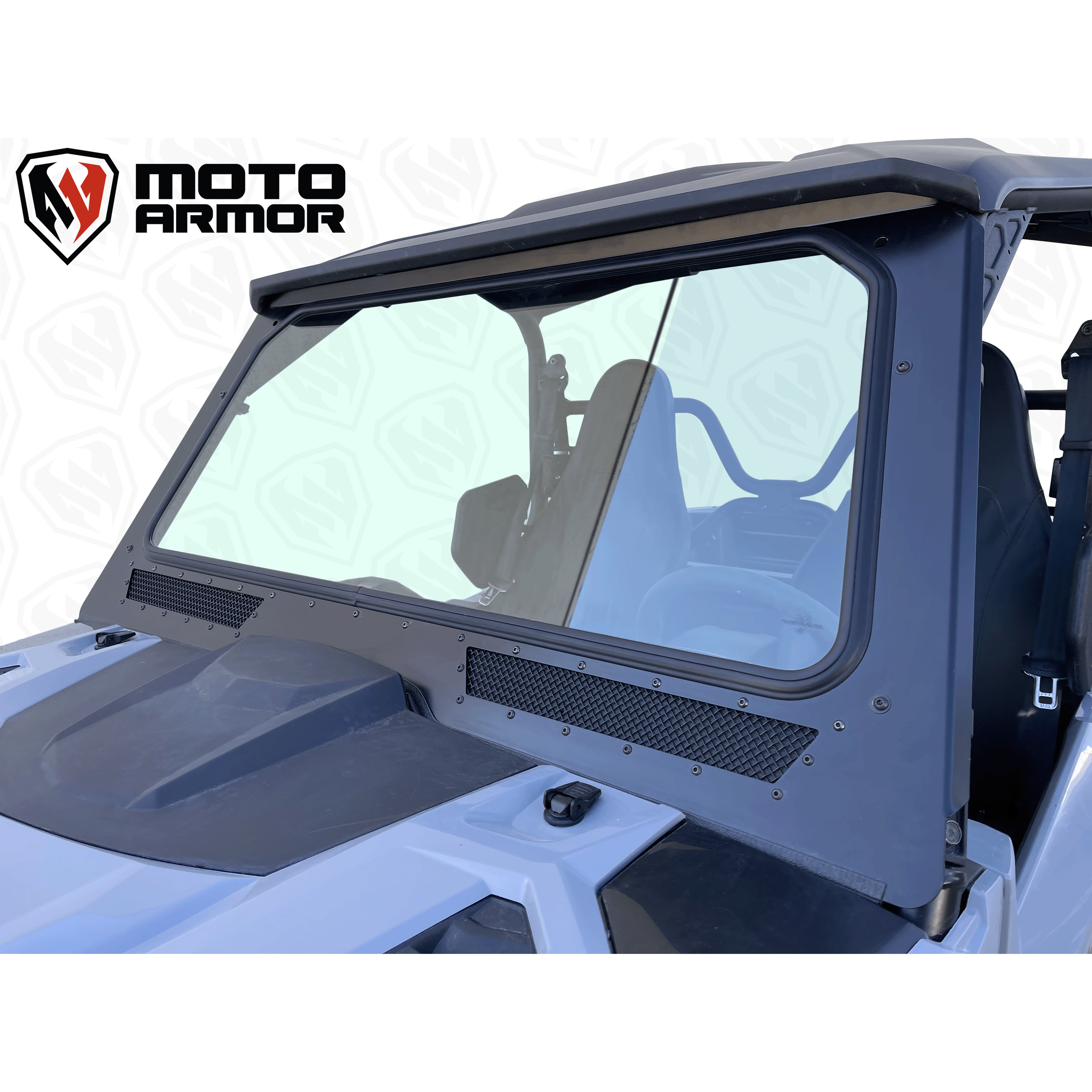 Yamaha Rmax 1000 Glass Windshield - Two Vent