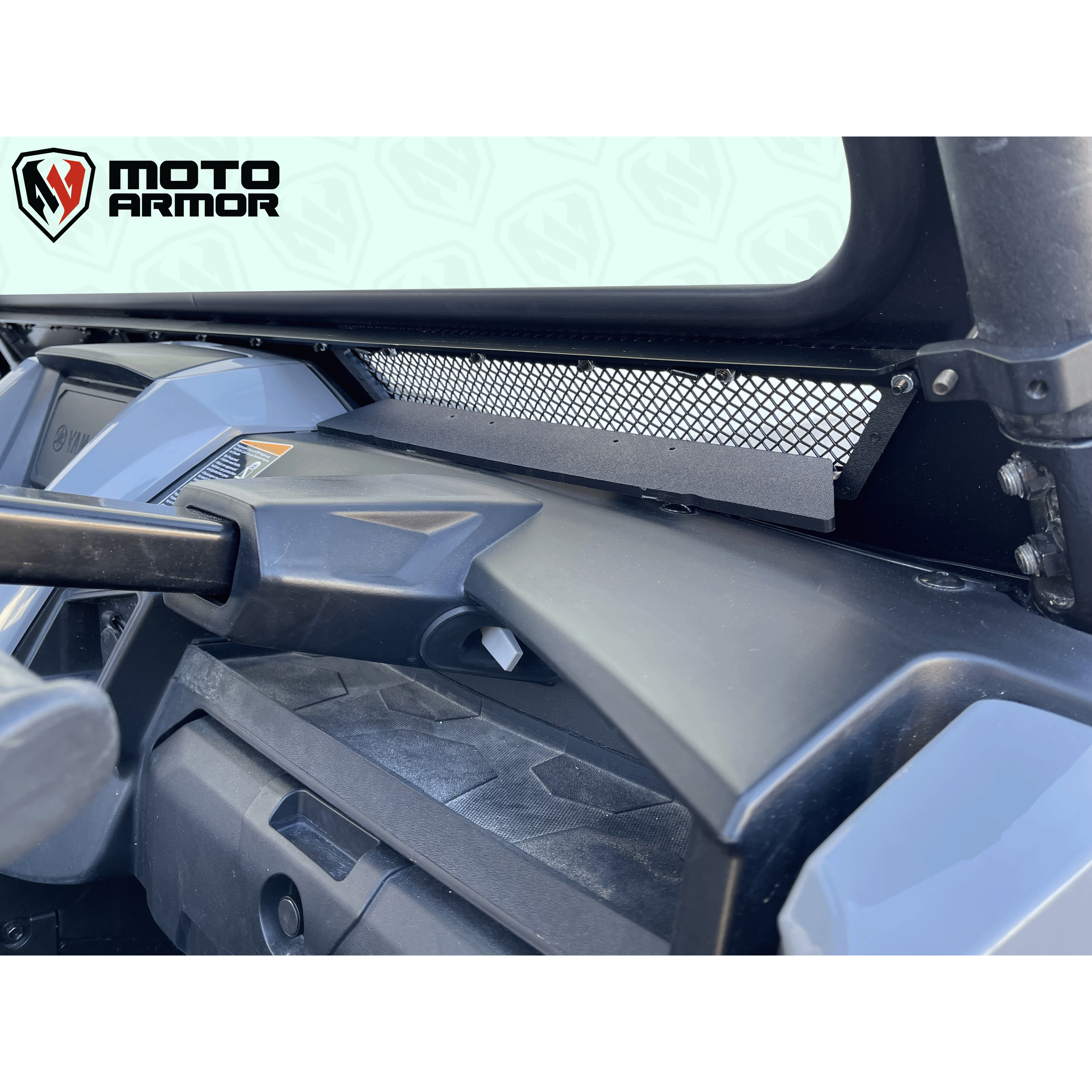 Yamaha Rmax 1000 Glass Windshield - Two Vent