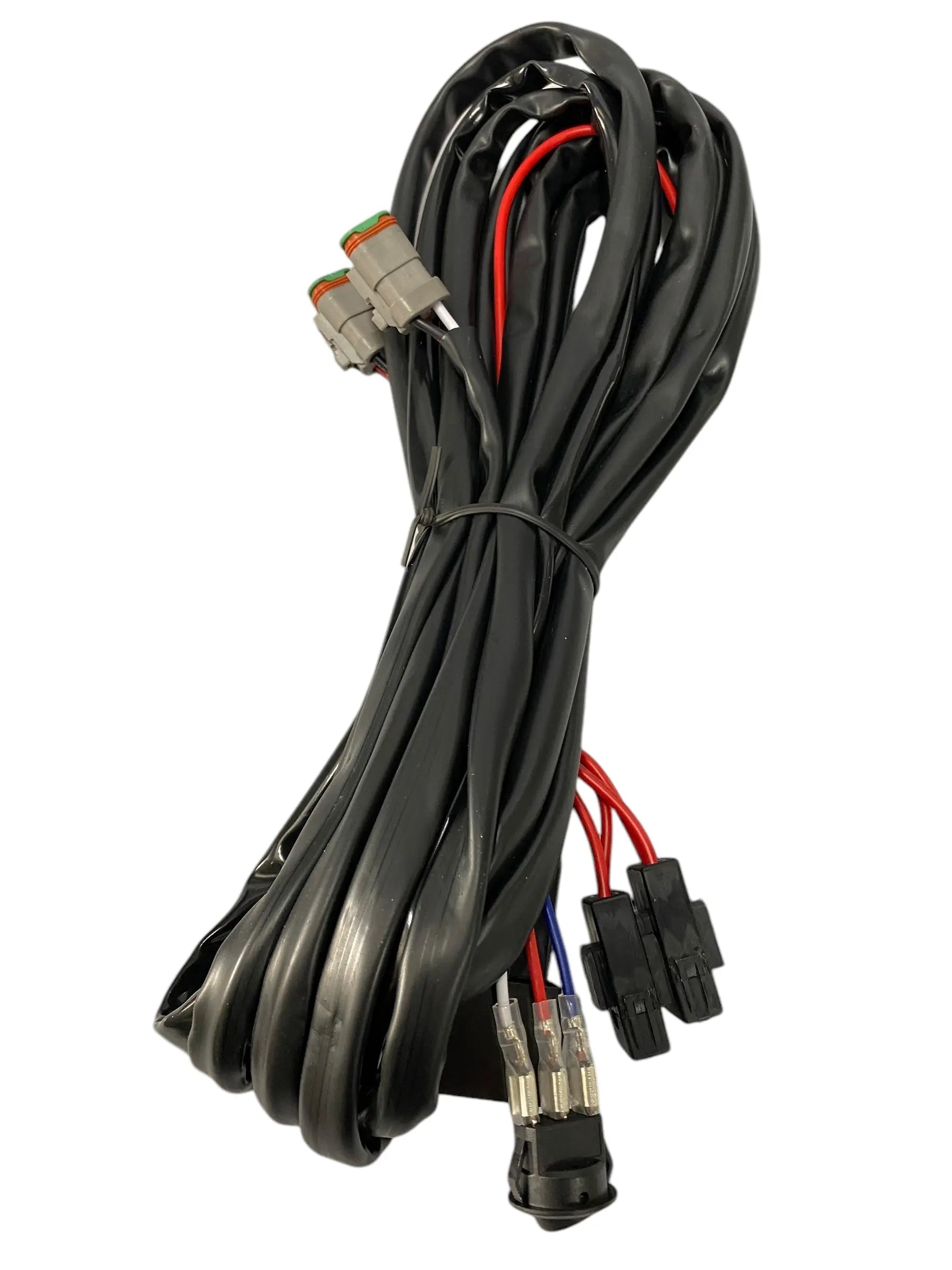 Amber CB30 Pod Bundle With Wiring Harness - safesled