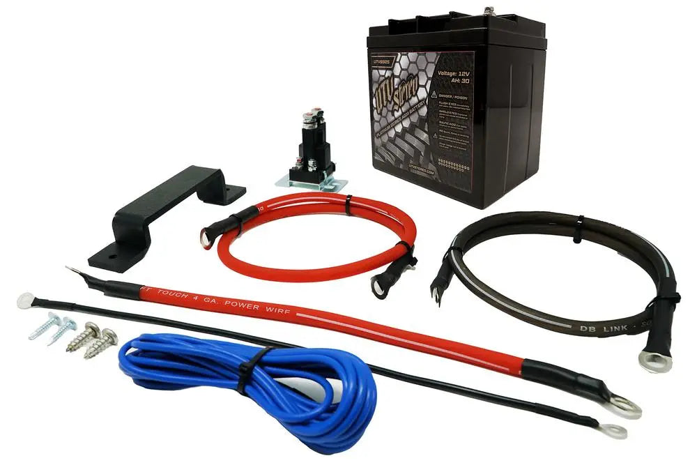 Polaris RZR 2nd Battery Kit - safesled