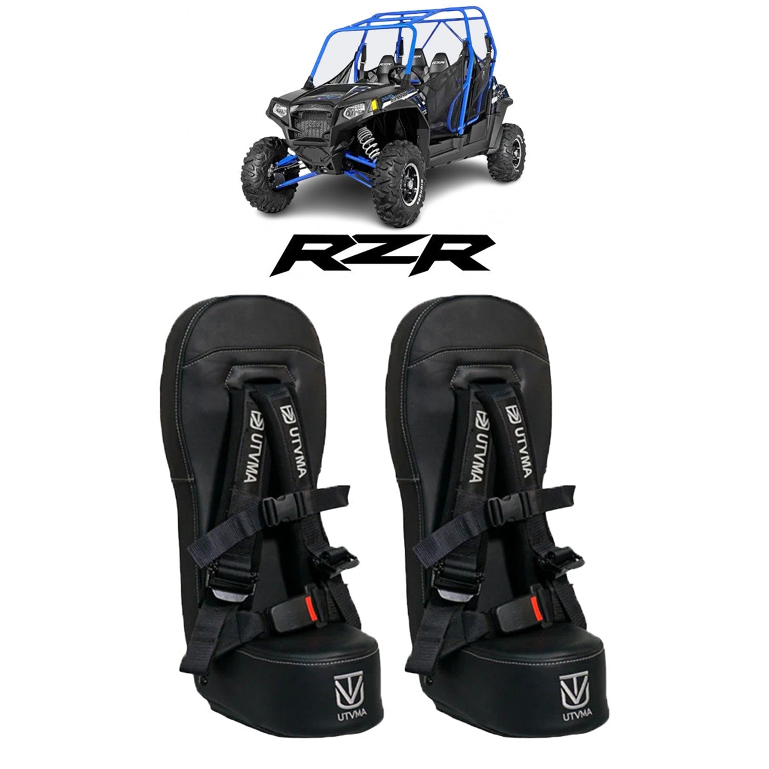 RZR 4 800 Bump Seats Set (Front and Rear)