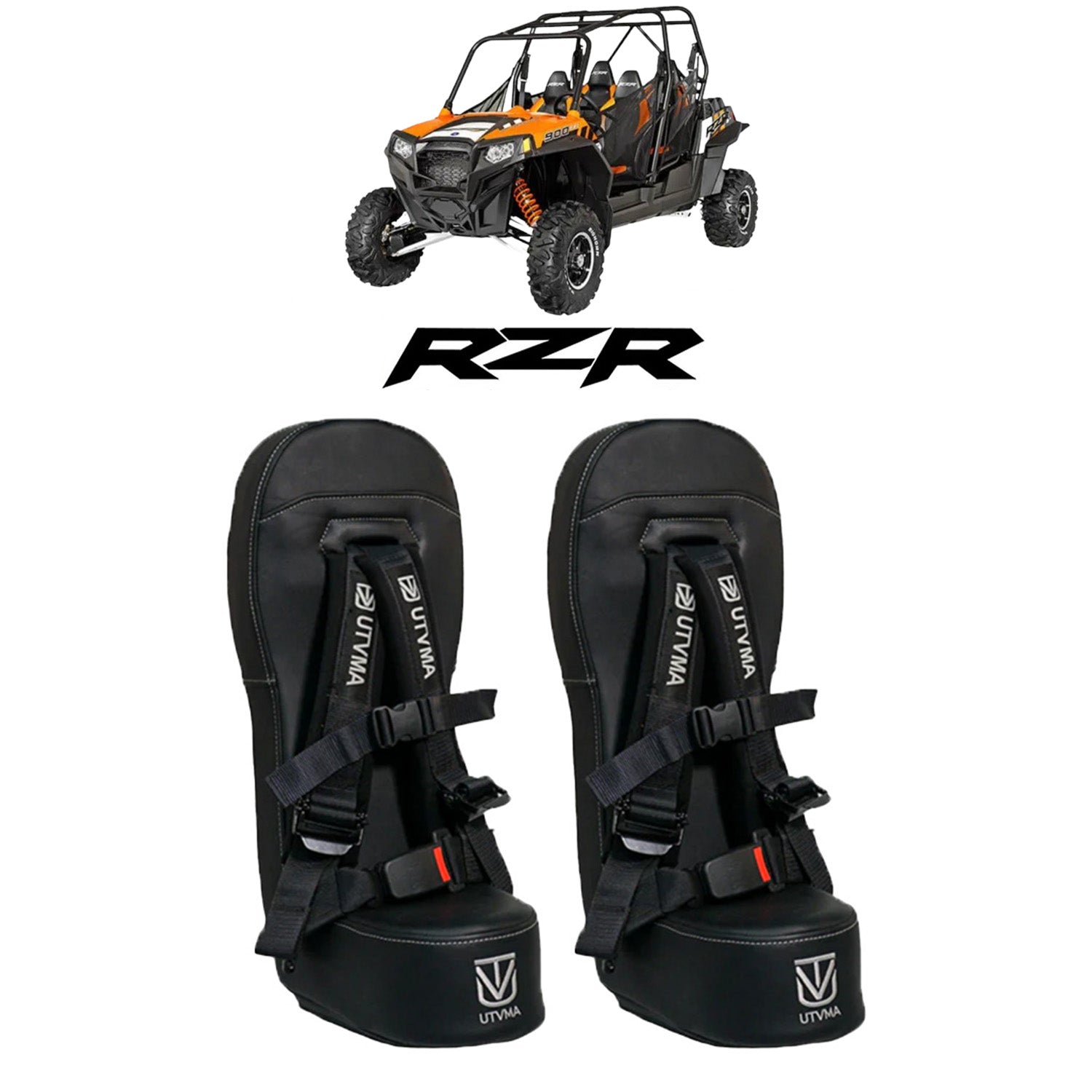 RZR 4 900 Bump Seat Set (2015-2024) (Front and Rear)