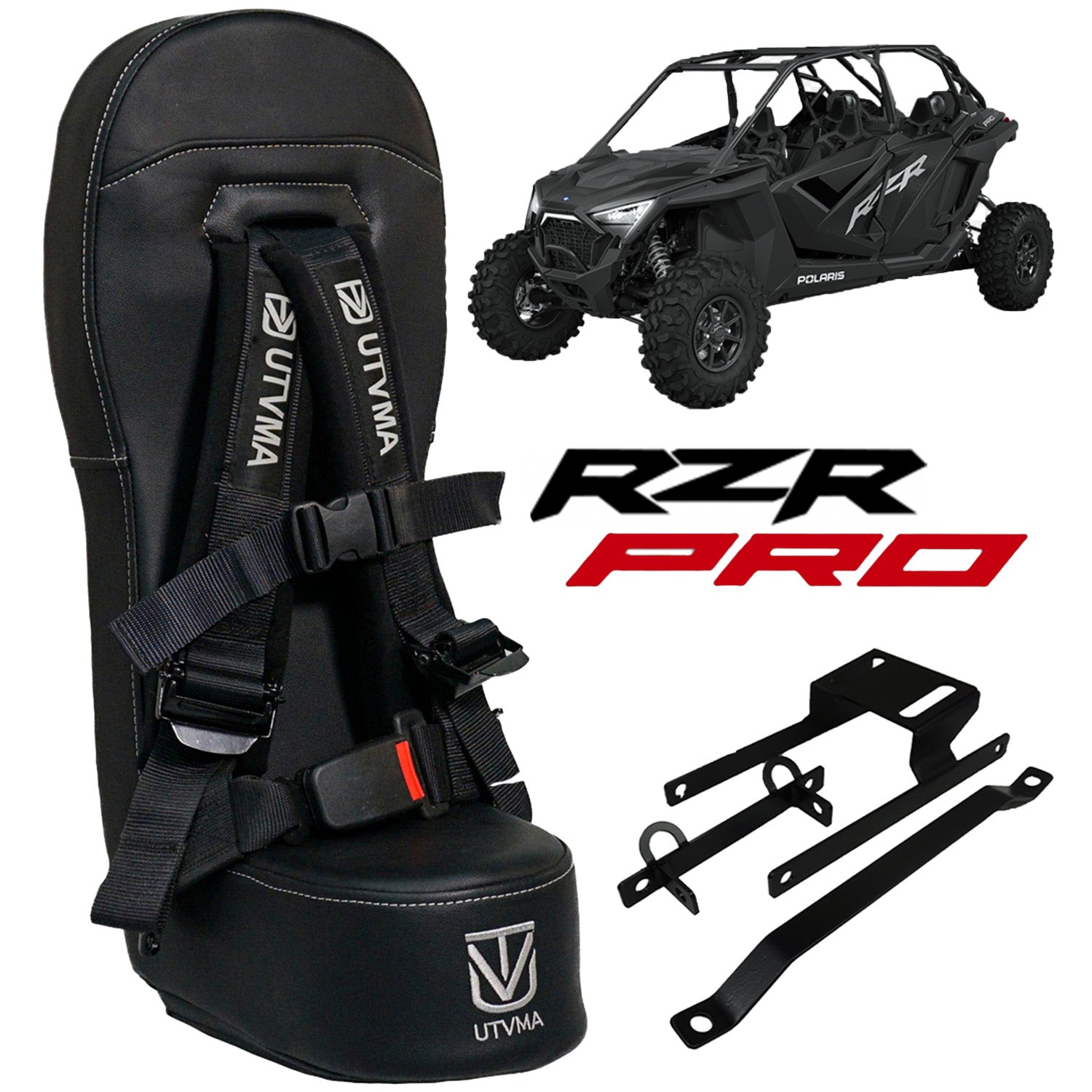 RZR 4 PRO XP/Turbo R/Pro R Rear Bump Seat (2020-2024)