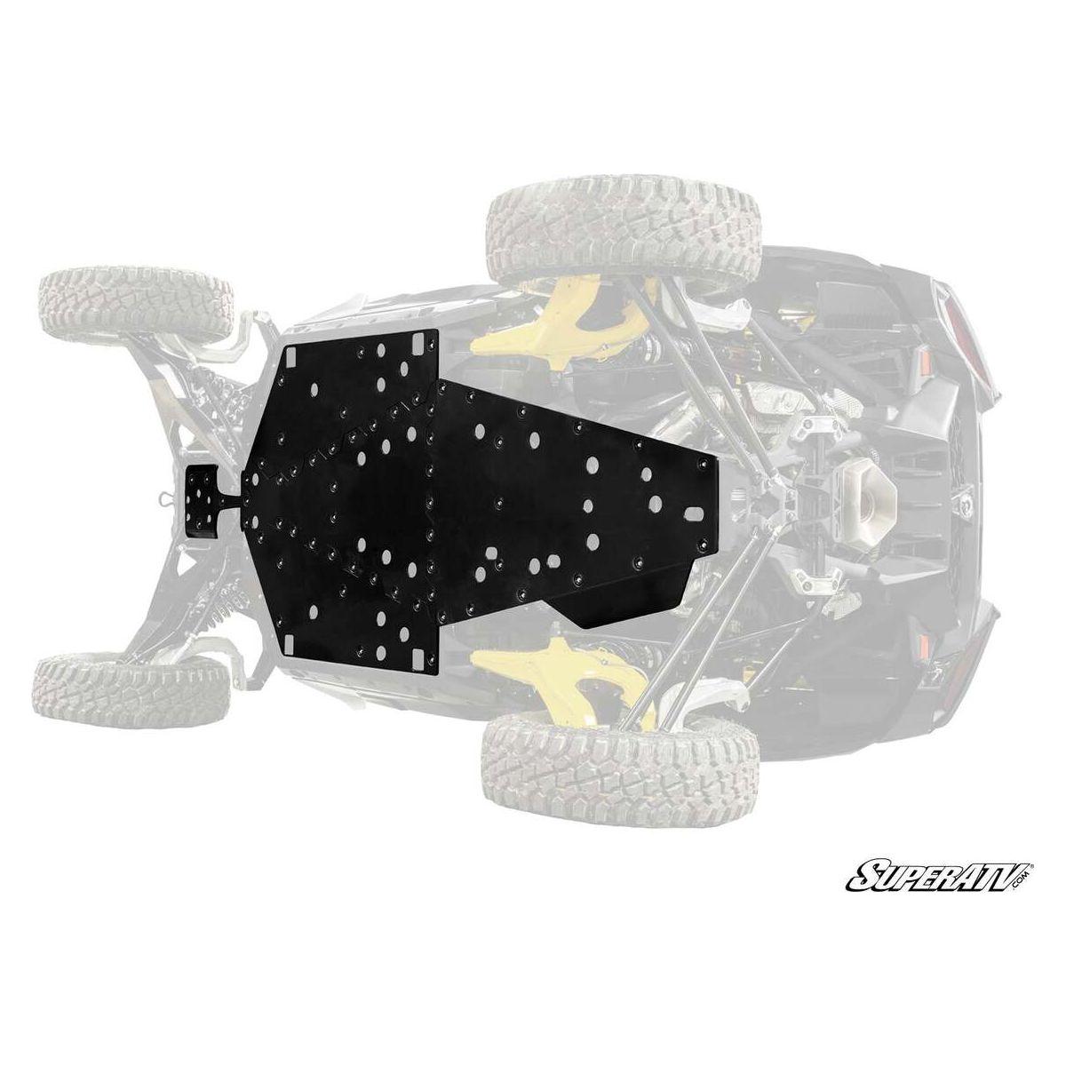 SuperATV 2024+ Can-Am Maverick R Full Skid Plate