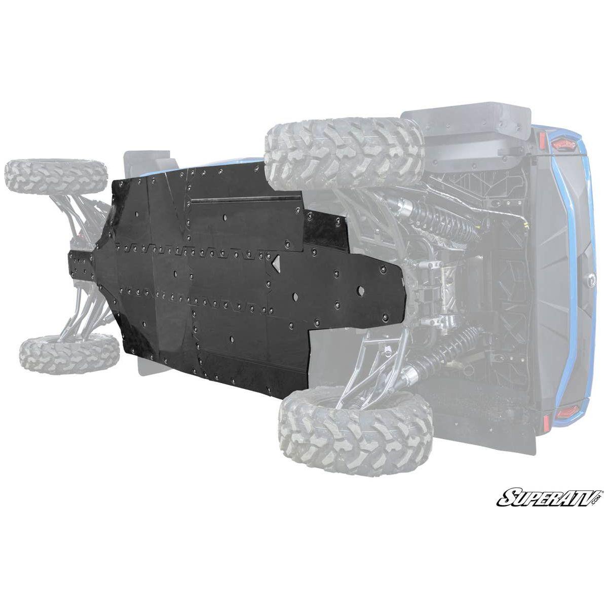 SuperATV 2021+ Can-Am Maverick Sport Max Full Skid Plate