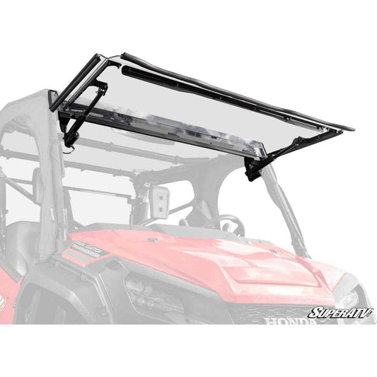 SuperATV 2016+ Honda Pioneer 1000 Maxdrive Power Flip Windshield