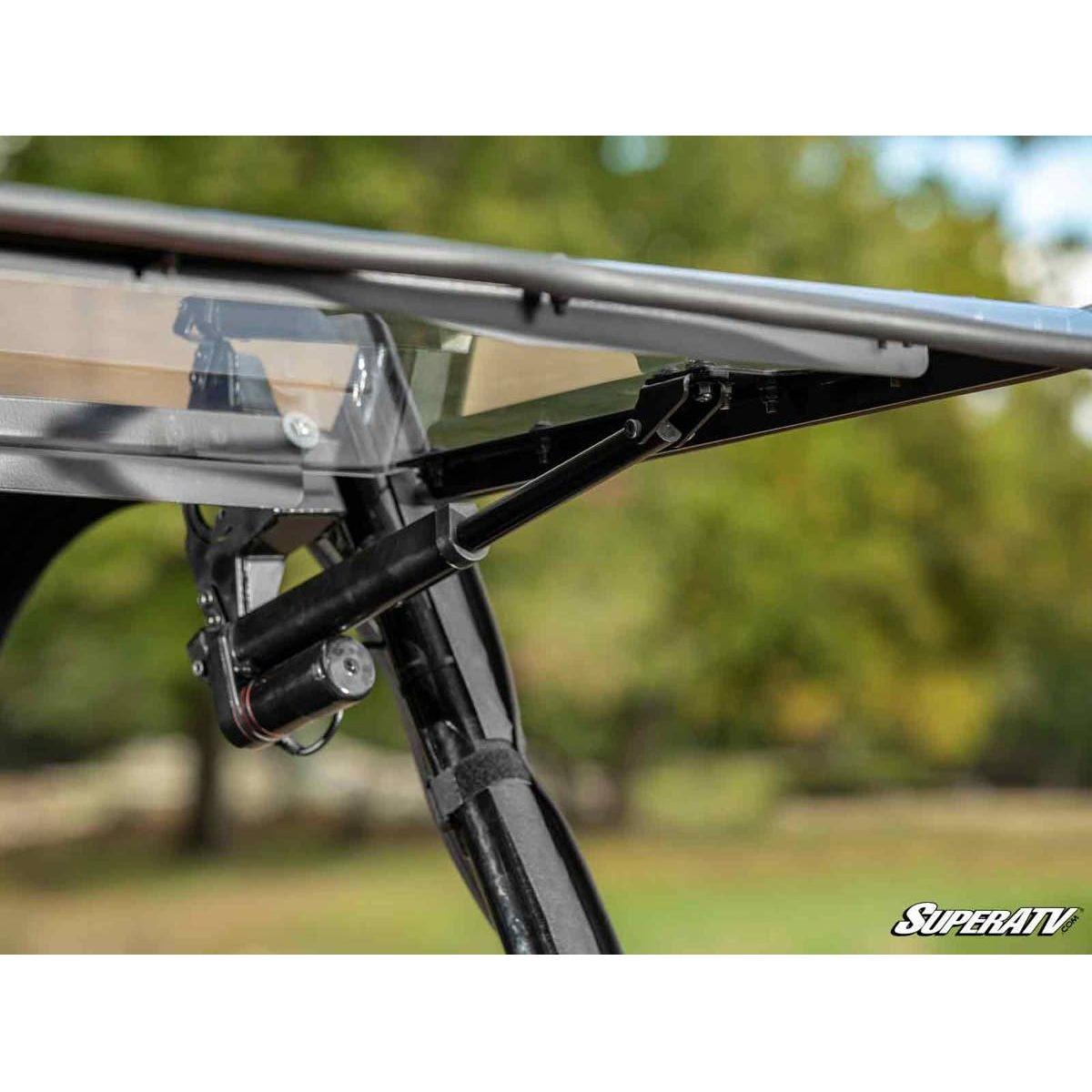 SuperATV 2016+ Honda Pioneer 1000 Maxdrive Power Flip Windshield