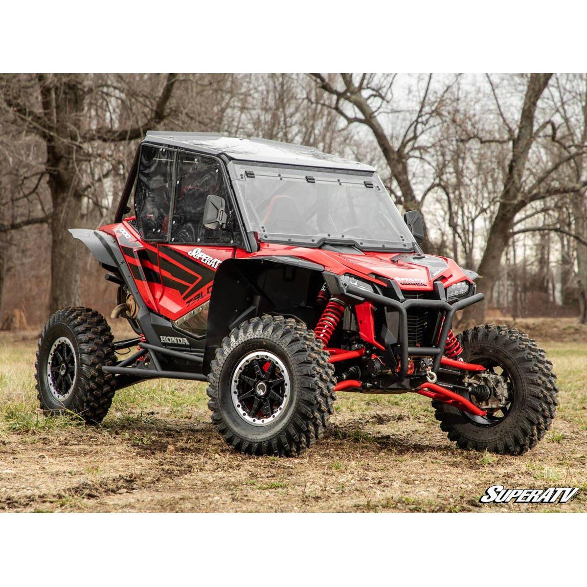 SuperATV - 2019+ Honda Talon 1000 Maxdrive Power Flip Windshield